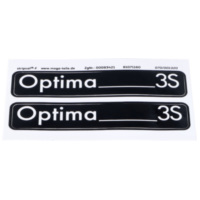 Sticker set MOGA 2 pieces 105mm x 21mm for Hercules Optima 3S MG00083421