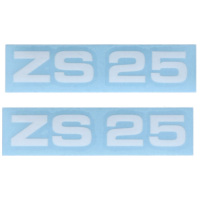 Aufkleber Satz MOGA 2 teilig Breit ca. 95mm Hoch 17mm für Zündapp ZS 25 MG00083436