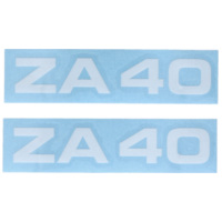 Aufkleber Satz MOGA 2 teilig Breit ca. 95mm Hoch 17mm für Mofa Mokick MG00083444