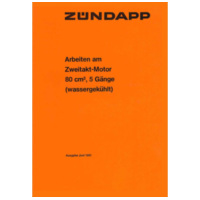 Repair manual 36 pages DIN A5 format for Zündapp KS 80, 80 Touring MG00086336