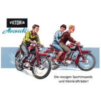 Werbeplakat 29cm 42cm für Victoria SM 51 Avanti, Avanti K, 52 MG00086455