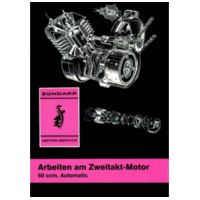 Reparatur Anleitung für Automatic Mofa Moped Typ 442 MG00086480