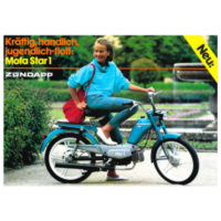 Prospekt Mofa DIN A4 für Star 1 MG00086604