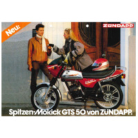 Top Mokick brochure DIN A4 2 pages in color for GTS 50 MG00086613