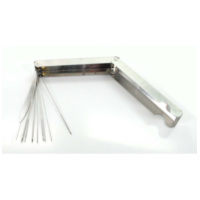 Nozzle reamers aluminum box 11 pieces for moped mokick MG00088476