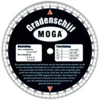 Gradscheibe MOGA 120mm diameter 6mm bore 0.80mm thick for Zündapp, Kreidler, Hercules, Puch, Miele, DKW, KTM, Rixe, moped, moped