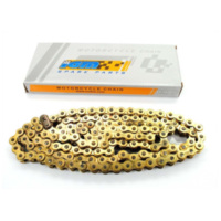 Chain IGM 124 links gold 1/2 x 1/4 7.75 for Kreidler Florett RS MG00092216