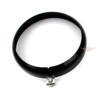 Headlight ring 130mm black for Hercules K MK moped mokick MG00099146