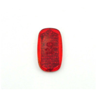 Rear light glass Hella dimensions approx. 55 x 31mm outside 51 27mm installation dimension for Zündapp, Hercules, Puch, Miele, D