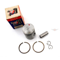Piston ASSO 41,50mm diameter 12mm piston pin 53mm total height for Hercules, Miele, DKW, Rixe, Gritzner, Göricke, Bauer MG099018