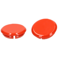 set of mirror hole covers Orange Impulsivo (A11) Moto Nostra for Vespa GTS 125 Keyless, Vespa GTS 300 HPE Keyless MN4592KA11