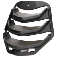 Kaskadeneinsatz MOTO NOSTRA, schwarz matt für Vespa GTS 125 , Vespa GTS 300 HPE MN4921BK