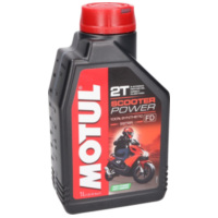 Motul engine oil 2-stroke Scooter Power synthetic 1 liter MOT832101