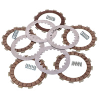 clutch disc / friction plate set MVT reinforced 5-friction plate type for Derbi EBE, EBS, D50B MVT-EMB20