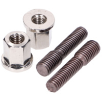 exhaust stud bolt set Naraku incl. nuts - M6/M7x30 NK101.92