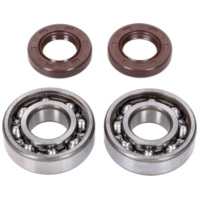 crankshaft bearing set Naraku SKF / FKM Premium C4 for Derbi EBE, EBS, D50B0 NK104.21 fitting for Derbi Senda R 50 SENDA H 1997, 