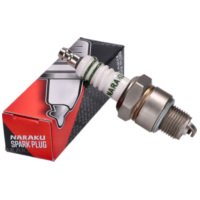 Zündkerze Naraku 14-PR7-SS (BPR7HS) mit schraubbaren Kerzenstecker Anschluss NK14-PR7-SS