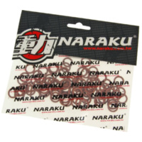 fiber seal rings Naraku 8x12x1mm 100 pcs NK150.52-100