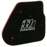 Lufi air filter foam insert Naraku double layer for CPI, for: Keeway, 1E40QMB 50cc NK