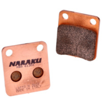 Bremsklötze brake pads Naraku sintered for Peugeot Vivacity, for: Hyosung 450, REX, Yamaha Y