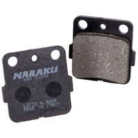 Bremsklötze Bremsbeläge Naraku organisch für Honda TRX 250-500, Yamaha YFM 125, Arctic Cat 400 DVX NK430.53