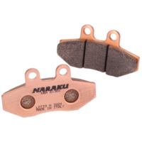 brake pads Naraku sintered for MBK Flame XC125, Yamaha Cygnus XC125 NK430.57/S