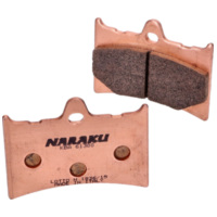 brake pads Naraku sintered for Aprilia AF1 Futura 125, RS 125 NK430.58/S