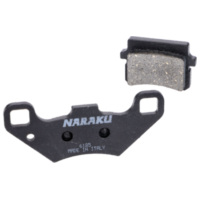 Brake pads organic for Peugeot XR7/ XP7 50 2T, for: Motorhispania 10 SM/ Enduro