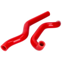 coolant hose set Naraku silicone red for Rieju MRT, Beta, Sherco NK800.22
