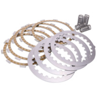 clutch plate / disc set Naraku HDRC aramid fiber 5-friction plate type for CPI, Generic, KSR-Moto, Keeway, Minarelli AM6, Motobi