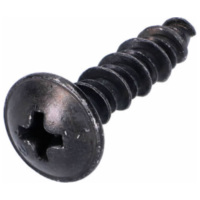 Blechschraube Piaggio OEM Kreuzschlitz schwarz 5,0x19mm PI-267958