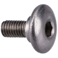 fairing screw w/ flange OEM M5x9 hexagon socket stainless steel PI-AP8152339