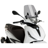 Windschild Puig Trafic smoke für Piaggio Beverly 300, 400 ie 2021- PUI20222H