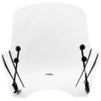 windshield Puig T.X. clear for Piaggio Beverly 300 2021- PUI20628W