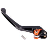 clutch lever / brake lever Puig 3.0 rear adjustable - black orange PUI220-NT