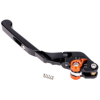 clutch lever / brake lever Puig 3.0 rear adjustable, foldable, adjustable length - black orange PUI24-NNT