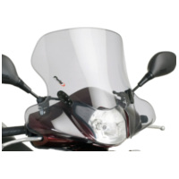 Verkleidung Windschild Puig City Touring smoke für Honda SH 300i (07-14) PUI4874H