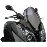 windshield Puig V-Tech Sport dark smoke for Kymco Downtown 125i, 300i ABS 09-14 PUI5522F