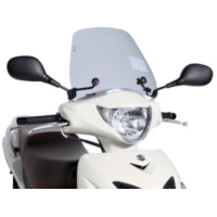 Verkleidung Windschild Puig Trafic smoke für Suzuki Sixteen 125, 150 (08-14) PUI5657H