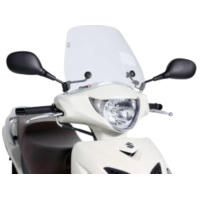 windshield Puig Trafic transparent / clear for Suzuki Sixteen 125, 150 (08-14) PUI5657W