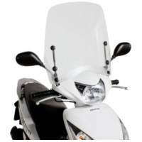 Verkleidung Windschild Puig T.S. transparent / klar für Honda NSC Vision 50, 110 (11-14) PUI5893W