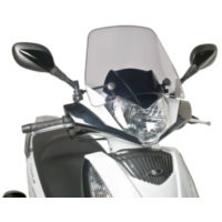 Verkleidung Windschild Puig Trafic smoke für Kymco People GT 125i, 200i, 300i (10-14) PUI6870H