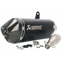 exhaust Akrapovic Slip-On Line for Vespa GTS 125 iGet Euro4 2016- S-VE125SO1-HZBL