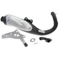 Schalldämpfer Auspuff Turbo Kit TKR für Honda Dio, Kymco, SYM stehend TK022