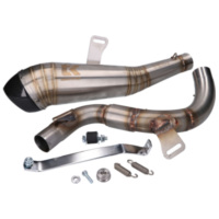 Schalldämpfer Auspuff Turbo Kit GP Line für KTM Duke 125 11-16 V4T060GP-H3