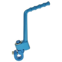 kickstart lever aluminum blue for Derbi EBE, D50B0 VC18407