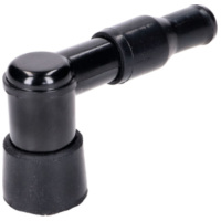 spark plug cap 90° long type, black VC21073