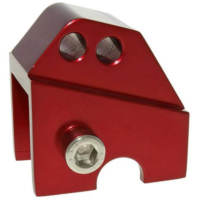 shock extender CNC 2-hole adjustable mounting - red for Piaggio VC21316