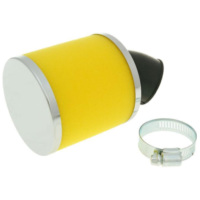 Lufi Luftfilter Big Foam 28-35mm abgewinkelt gelb VC23323
