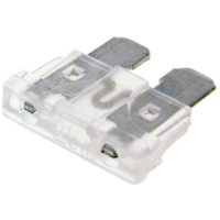 blade fuse flat 19.2mm 25A clear VC31007